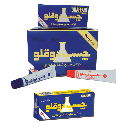 چسب همه کاره دوقلو معمولی غفاری